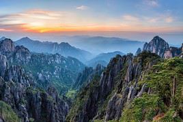 Monts Huang, Chine
