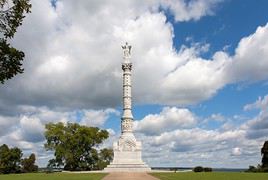 Champ de bataille de Yorktown, Virginie, &Eacute;tats-Unis