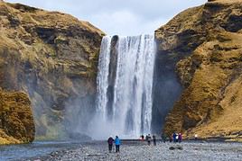 Skogafoss, Islande