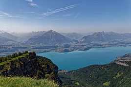 Lac de Thoune, Suisse