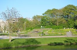 Parc L&eacute;opold, Bruxelles, Belgique
