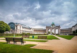 Parc du Cinquantenaire, Bruxelles, Belgique
