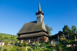 &Eacute;glise Sf. Nicolae, Maramures, Roumanie