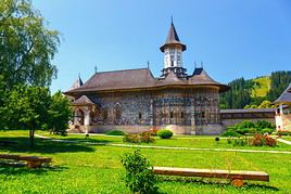 Monast&egrave;re de Sucevita, Roumanie