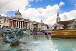 Trafalgar Square, Londres, Grande Bretagne