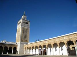 Mosqu&eacute;e Zitouna, Tunis, Tunisie