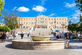 Place Syntagma, Ath&egrave;nes, Gr&egrave;ce