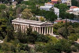 Temple d'H&eacute;pha&iuml;st&eacute;ion, Ath&egrave;nes, Gr&egrave;ce
