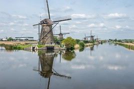 Kinderdijk-Elshout, Pays-Bas