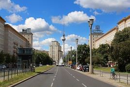 Karl-Marx Allee, Berlin, Allemagne