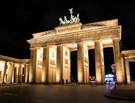 Porte de Brandebourg, Berlin, Allemagne