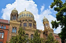 Nouvelle Synagogue, Berlin, Allemagne