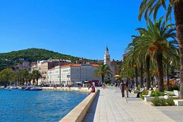 La Riva, Split, Croatie