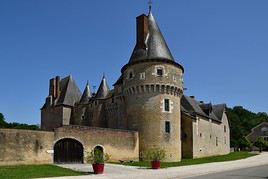 Ch&acirc;teau de Foug&egrave;res-sur-Bi&egrave;vre, Loir-et-Cher, France