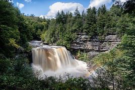 Parc de Blackwater Falls, Virginie Occidentale, &Eacute;tats-Unis
