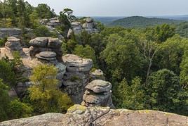 Forêt nationale de Shawnee, Illinois, États-Unis