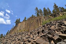 Devils Postpile, Californie, États-Unis