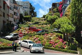 Lombard Street, San Francisco, Californie, États-Unis