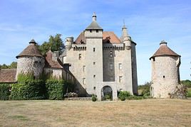Ch&acirc;teau de Villemonteix, Creuse, France