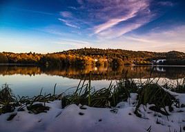 Lac d'Aydat, Puy-de-D&ocirc;me, France