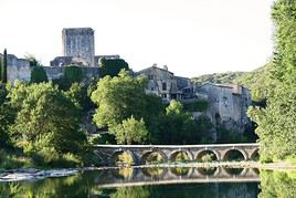 Montclus, Gard, France
