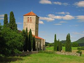Basilique Saint-Just de Valcabr&egrave;re, Haute-Garonne, France