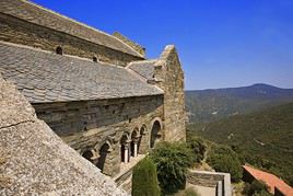 Prieur&eacute; de Serrabone, Pyr&eacute;n&eacute;es-Orientales, France