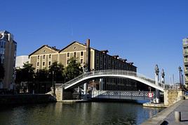 Canal de l'Ourcq, Paris, France