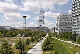 Parc Clichy-Batignolles, Paris, France