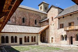 Abbaye Notre-Dame de Boscodon, Hautes-Alpes, France