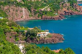 Th&eacute;oule-sur-Mer, Alpes-Maritimes, France