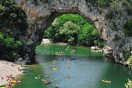 Vallon Pont d'Arc, Ardèche, France