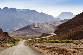 Route Ouarzazate - Guelmim, Maroc