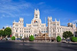 Plaza de Cibeles, Madrid, Espagne