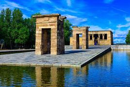 Temple de Debod, Madrid, Espagne