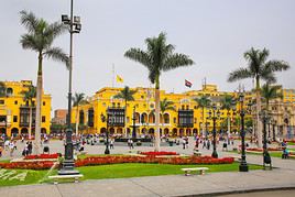 Plaza Mayor, Centre historique de Lima, P&eacute;rou