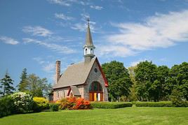 Memorial Church of Grand Pre, Grand Pr&eacute;, Nouvelle-&Eacute;cosse, Canada