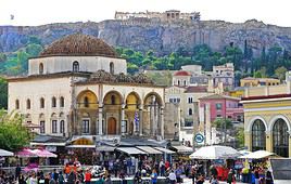 March&eacute; aux puces de Monastiraki, Ath&egrave;nes, Gr&egrave;ce