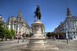 Place de la Libert&eacute;, Porto, Portugal