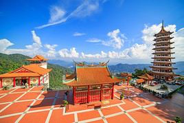 Chinese temple, Genting Highlands, Malaisie