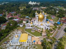 Beautiful mosque, Kuala Kangsar, Malaisie
