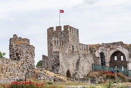 Historic castle, Enez, Turquie