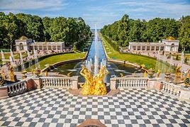 Palais de Peterhof, Russie