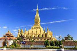 Pha That Luang, Vientiane, Laos