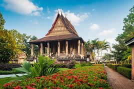 Vat Phra Kaeo, Vientiane, Laos