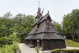 Stavkirke de Fantoft, Bergen, Norv&egrave;ge