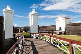 Gate of St. Joseph (Sao Jose) fortress, Macapa, Brésil