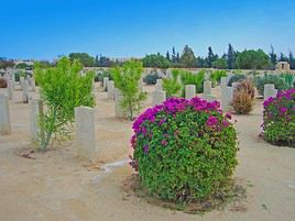 Cimeti&egrave;re militaire, El Alamein, &Eacute;gypte