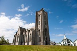Cath&eacute;drale-basilique du Christ-Roi, Reykjavik, Islande