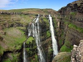 Glymur, Islande